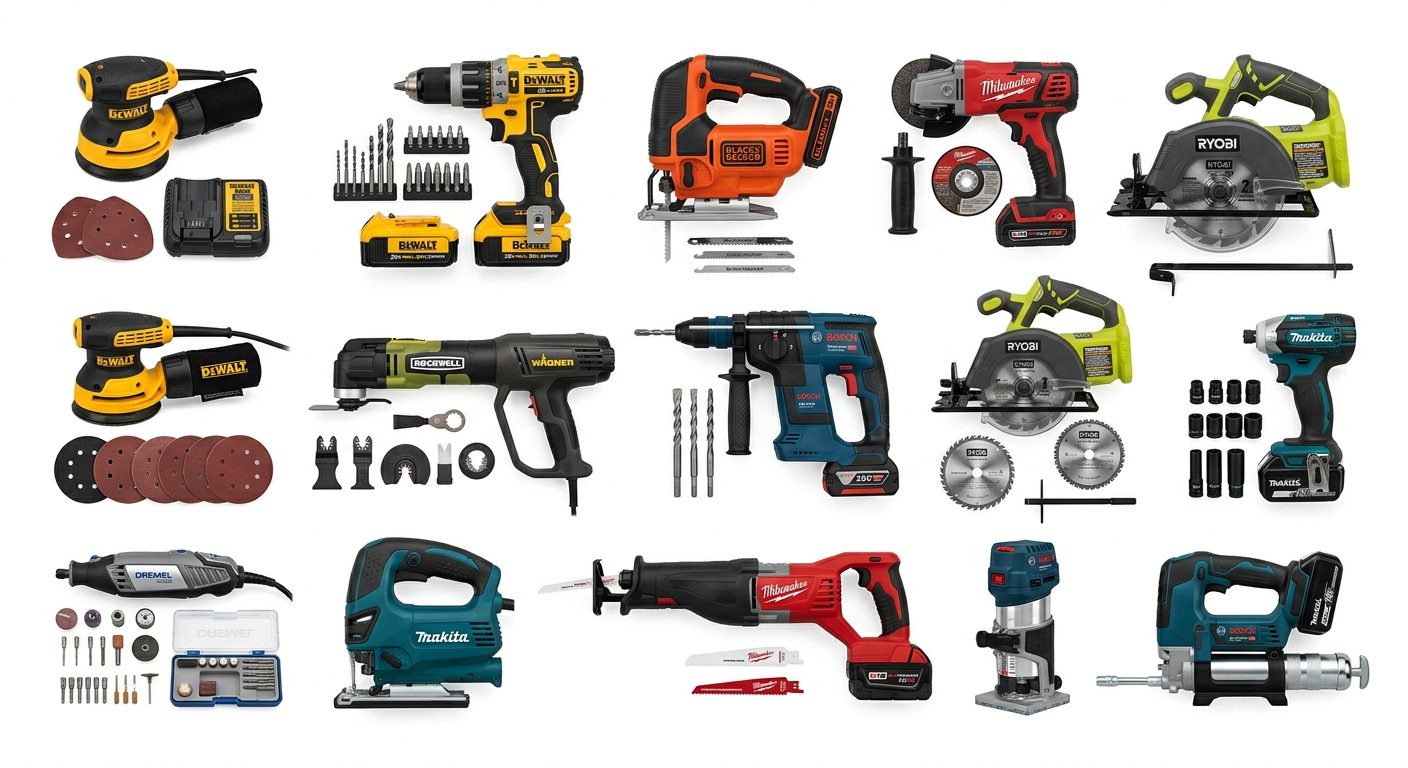 De bedste El-værktøjer til mindre DIY-projekter